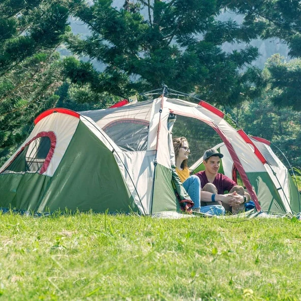 QuickUp DomeHike 6 Kişilik Otomatik Çadır - Resim 8