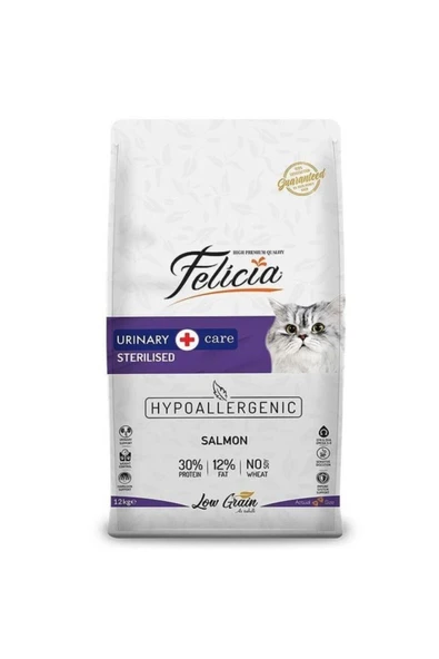 Az Tahıllı 12 Kg Sterilised Somonlu Hypoallergenic Kedi Maması ürün görseli 1