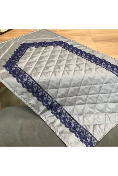 OYA home Dantelli Şantuk Kumaş lı Seccade ürün görseli 1