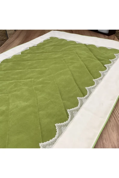 OYA home Dantelli Seccade - 80*125 cm ürün görseli 1