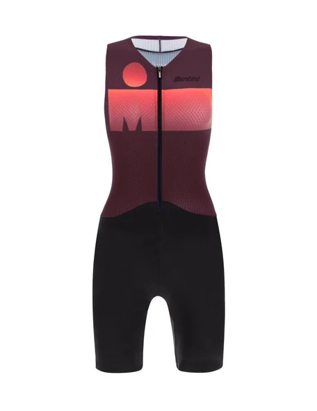 Santini Ironman Audax Kadın Kolsuz Trisuit 9I771IMGAUDAX ürün görseli 1