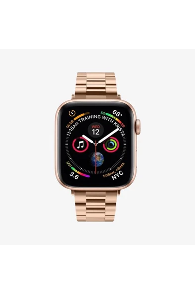 Spigen Apple Watch 42mm Seri 10 - 41mm Seri 9/8/7 - 40mm Seri SE2/SE/6/5/4 Kordon Kayış Band Modern Fit Rose Gold Outlet ürün görseli 1