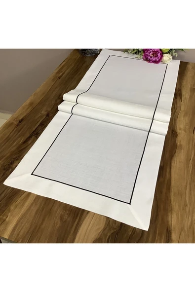 OYA home Siyah Piko Detaylı Ranır -45*150 Cm ürün görseli 1