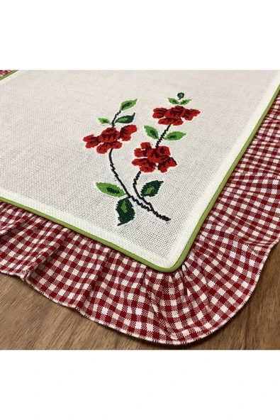 OYA home Kaneviçe & Fırfırlı Ranır - 45*90 cm ürün görseli 1