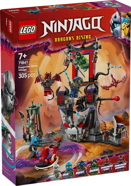 LEGO Ninjago 71841 Dragonian Storm Village ürün görseli 1