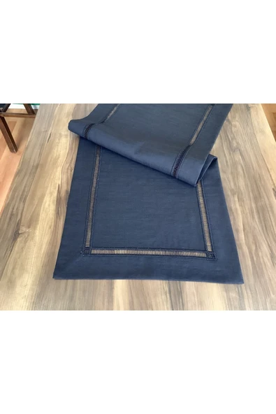 OYA home Siyah Kolber Detaylı Ranır -45*150 ürün görseli 1