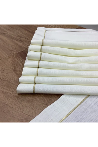 OYA home Amerıkan Servis Set - Gold - 6 Parça - Resim 3