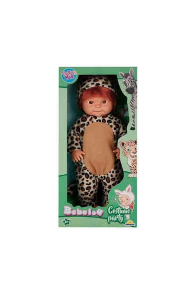 Sunman 40041 Bebelou Hayvan Kostümlü Bebek 40 Cm ürün görseli 1