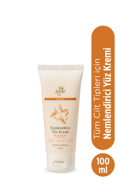 SELESTA LİFE Çay Ağacı Yağı, Yeşil Çay Ve Aloe Vera Nemlendirici Yüz Kremi 100 ml ürün görseli 1