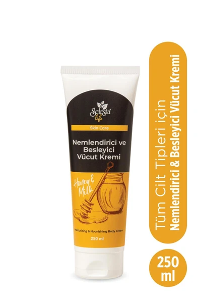 SELESTA LİFE Bal Ve Süt Özleri Nemlendirici Ve Besleyici Vücut Kremi 250 ml ürün görseli 1