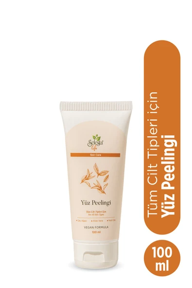 SELESTA LİFE Çay Ağacı Yağı, Yeşil Çay ve Aloe vera Yüz Peelingi 100 ml ürün görseli 1