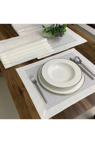 OYA home Gümüş Piko Detaylı Amerikan Servis(8) & Ranır (1) Set- 9 Parça ürün görseli 1