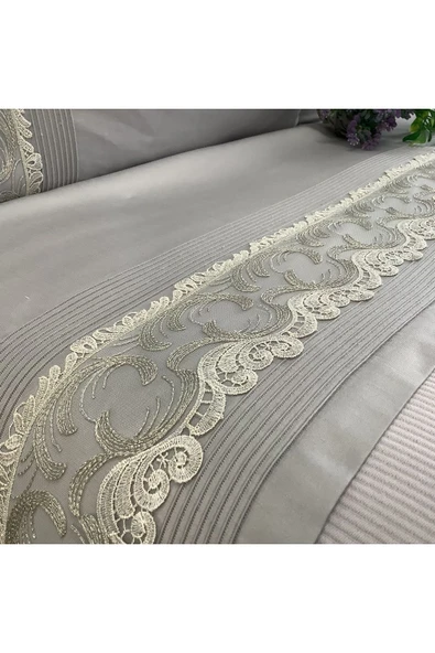 OYA home Dantelli Pike Takımı - 6 parça - Resim 4