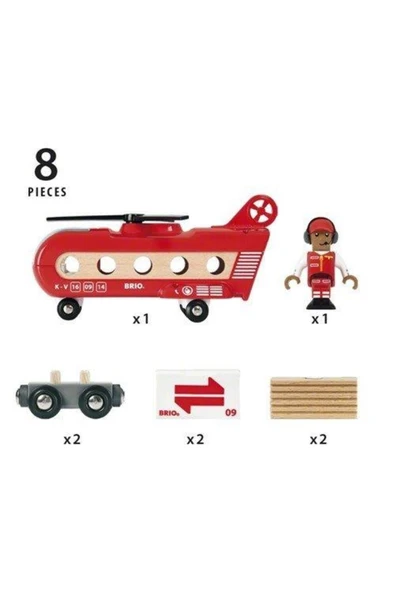 BRIO Kargo Nakliye Helikopteri 33886 - Resim 2