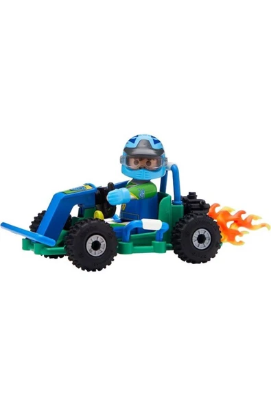 Playmobil Go Kart Racer Gift Set - Resim 2