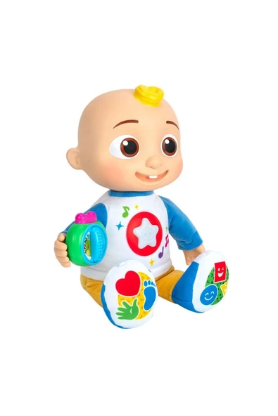 GIOCHI PREZIOSI Coco-melon Eğitici Sesli Discover Play JJ Doll Etkileşimli Elektronik Bebek ürün görseli 1