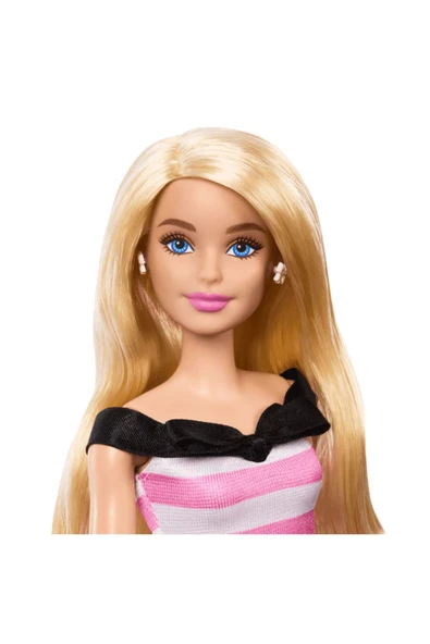 Barbie ® 65.Yıl Özel Pembe Elbiseli Bebek | HTH66 - Resim 2
