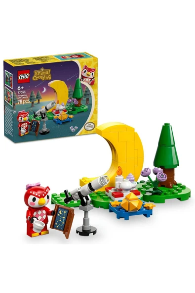 LEGO ® Animal Crossing™ Celeste ile Yıldız Gözlemleme 77053 - 6+ Oyuncak Yapım Seti (78 Parça) ürün görseli 1
