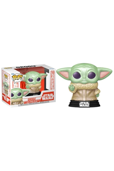 Funko Pop Disney Star Wars Holiday - Grogu No:733 Bobble-Head ürün görseli 1