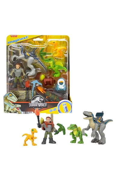Imaginext Jurassic World Dinozor Takibi Seti Hnd46 ürün görseli 1