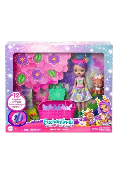 mattel Enchantimals Bestie Reveal Yakın Arkadaş Bebekler Hlk83-hlk84 ürün görseli 1