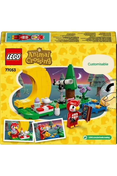 LEGO ® Animal Crossing™ Celeste ile Yıldız Gözlemleme 77053 - 6+ Oyuncak Yapım Seti (78 Parça) - Resim 4