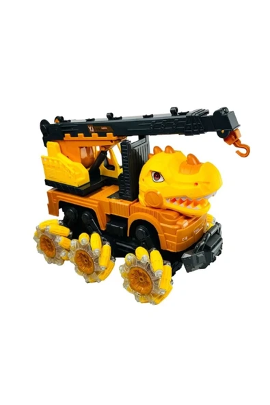 VARDEM OYUNCAK YJ-078-1 Uzaktan Kumandalı Full Fonksiyon 2.4G Dinozor Kamyon Vinç -Vardem ürün görseli 1