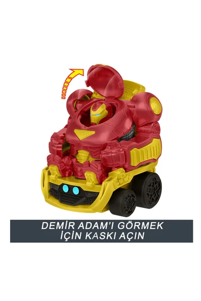 HOT WHEELS Racerverse Hulkbuster Tır HRY02 - Resim 4
