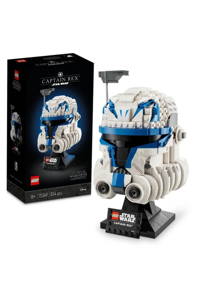 LEGO ® Star Wars™ Yüzbaşı Rex™ Kaskı 75349 - 18+ Koleksiyonluk Yaratıcı Model Yapım Seti (854 Parça) ürün görseli 1