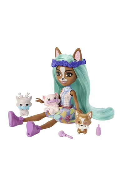 mattel Enchantimals Bestie Reveal Yakın Arkadaş Bebekler Hlk83-hlk86 ürün görseli 1