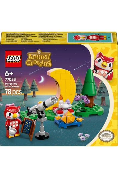 LEGO ® Animal Crossing™ Celeste ile Yıldız Gözlemleme 77053 - 6+ Oyuncak Yapım Seti (78 Parça) - Resim 3