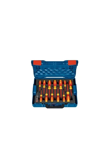 Bosch Profesyonel VDE Yalıtımlı Tornavida Seti 14 Parça - 1600A02NF9 ürün görseli 1