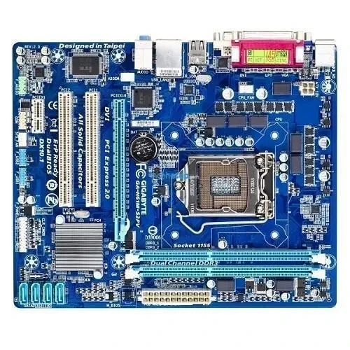 Gigabyte GA-H61M-S2PV LGA1155 DDR3 Anakart (2EL) ürün görseli 1