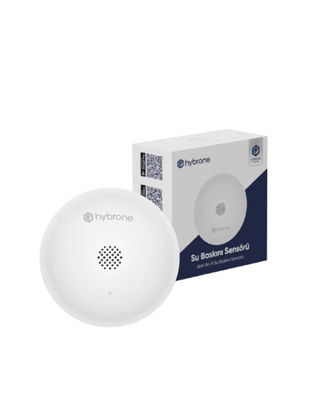 Hybrone Akıllı Wi-Fi Su Baskın Sensörü, Yüksek Sesli Anında Uyarı, Uygulama ile Anında Bildirim ürün görseli 1