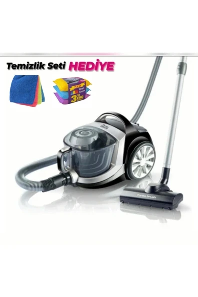Arnica Tesla Premium Silver Ultra Sessiz 750 W Toz Torbasız Süpürg ürün görseli 1