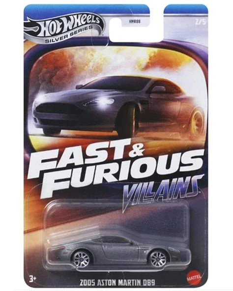 Hot Wheels Silver Series Fast ve Furious Villains ZOO5 Aston Martin Db9 JBY35 ürün görseli 1