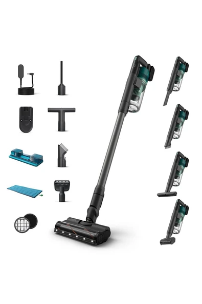 Philips Çeyiz Set XU2100 Robot Süpürge XC6557/01 Sarjlı Süpürge - HDA150/61 ürün görseli 1