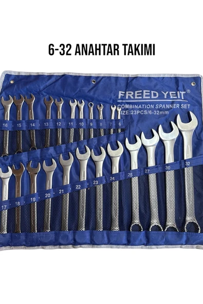 Anahtar Takımı Kombine Yıldız Ve Düz 6-32 (23PCS) ürün görseli 1