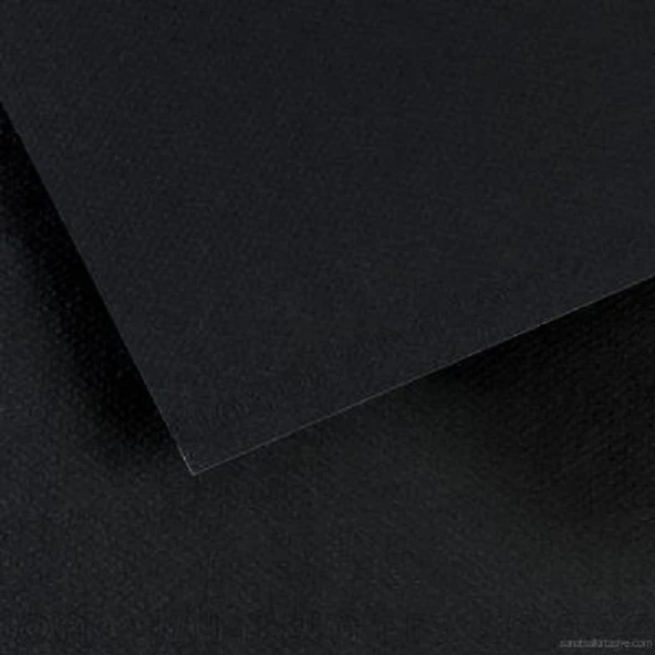 Canson Fon Kartonu (Dokulu) Mı-Teıntes 50x65 160 GR 425 Black 200361014-10-LI-PKT ürün görseli 1