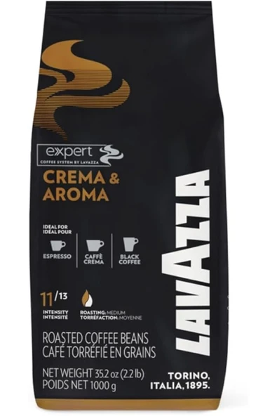 LavAzza Expert Crema E Aroma Çekirdek Kahve 1kg ürün görseli 1