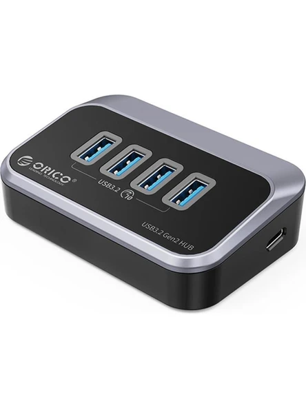 Orıco 4 Portlu Type-C Bağlantılı Usb3.2 Gen2 Çoklayıcı Hub Outlet ürün görseli 1