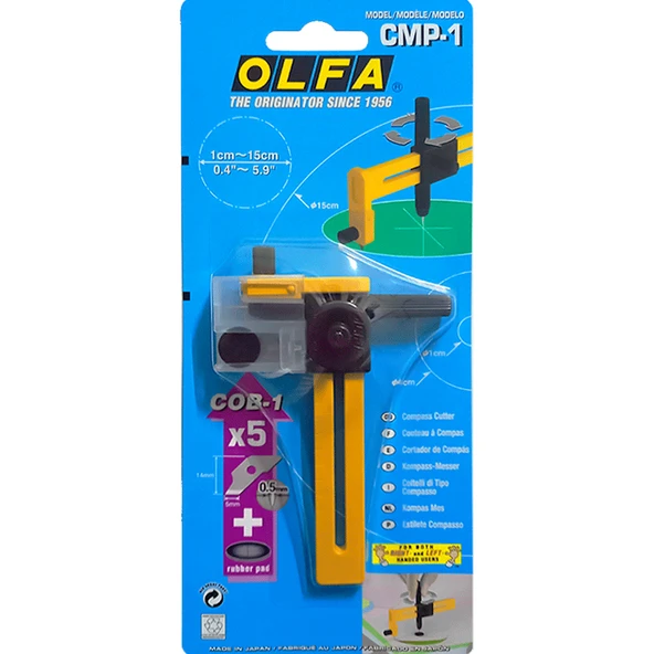 Olfa Maket Bıçağı Kağıt-Film-Daire Kes CMP-1 ürün görseli 1