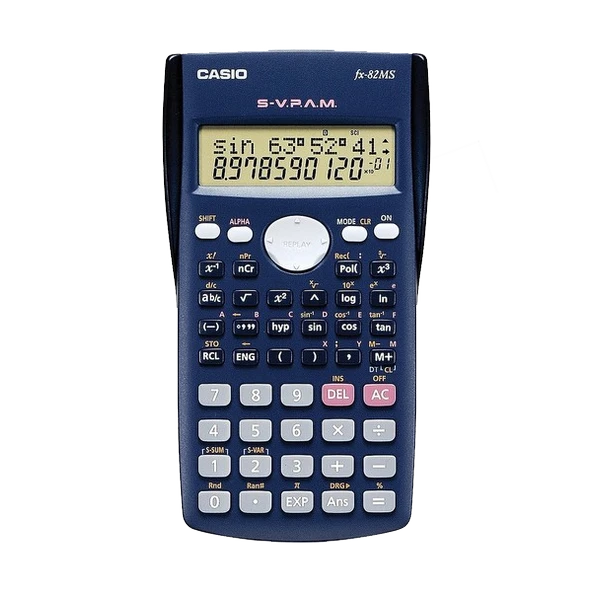 Casio Hesap Makinesi Bilimsel 2 Satır Ekran 240 Fonksiyon FX-82MS 2.Versiyon ürün görseli 1