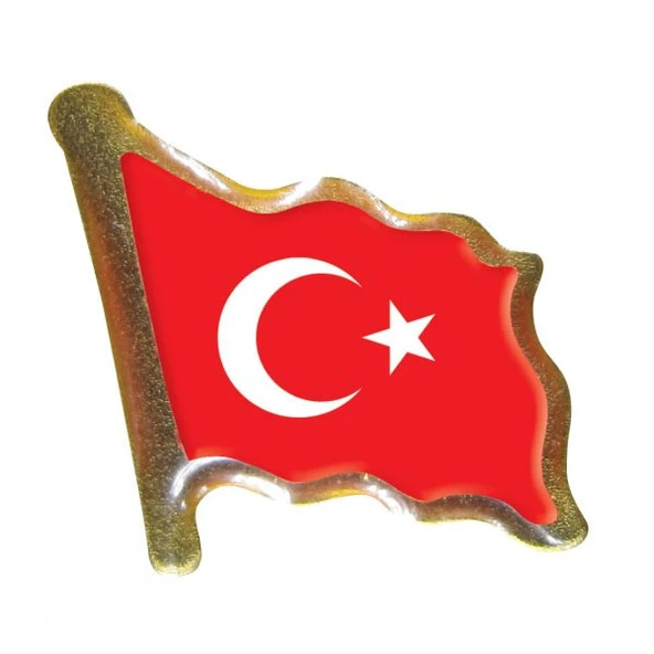 Vatan Rozet Türk Bayrağı VT602 (30 adet) ürün görseli 1