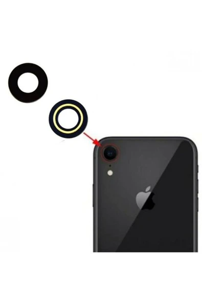 İPHONE XR KAMERA LENS CAMI ürün görseli 1