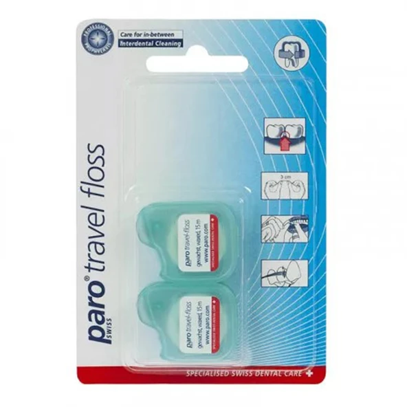 TechTic 1763 ParoTravelFloss Mumlu Diş İpi ürün görseli 1