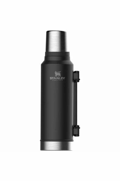 Stanley 1.5 QT Klasik Vakumlu Çelik Termos 1.4 Lt 1,4 LT - Siyah 10-08265-002 ürün görseli 1