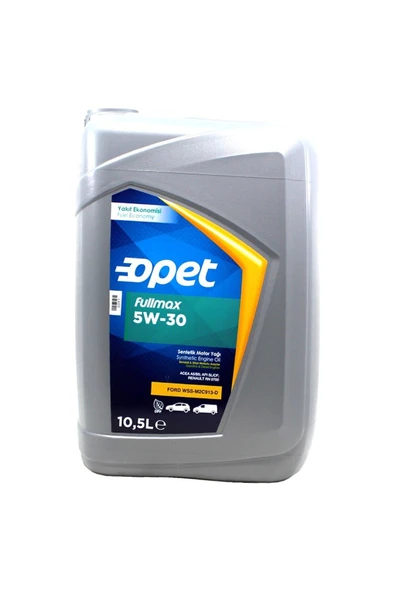 Opet Fullmax 5w-30 Dpf Sentetik Motor Yağı 10.5 L ürün görseli 1