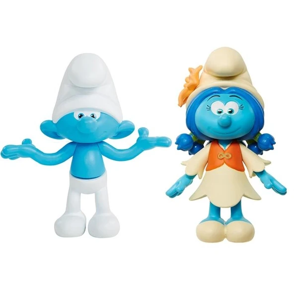 Şirinler Kayıp Köy Sakar Şirin & Smurflily Figür Set ürün görseli 1