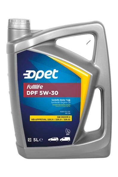 Opet Fulllife DPF 5W-30 5 lt Motor Yağı ürün görseli 1
